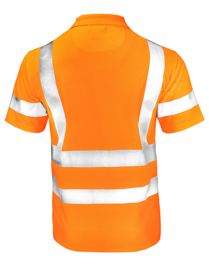 Jobman Polo Shirt Hi-Vis - Orange