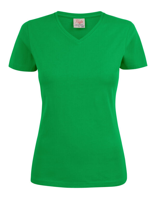 Printer Essentials Ladies Heavy V-Neck T-Shirt