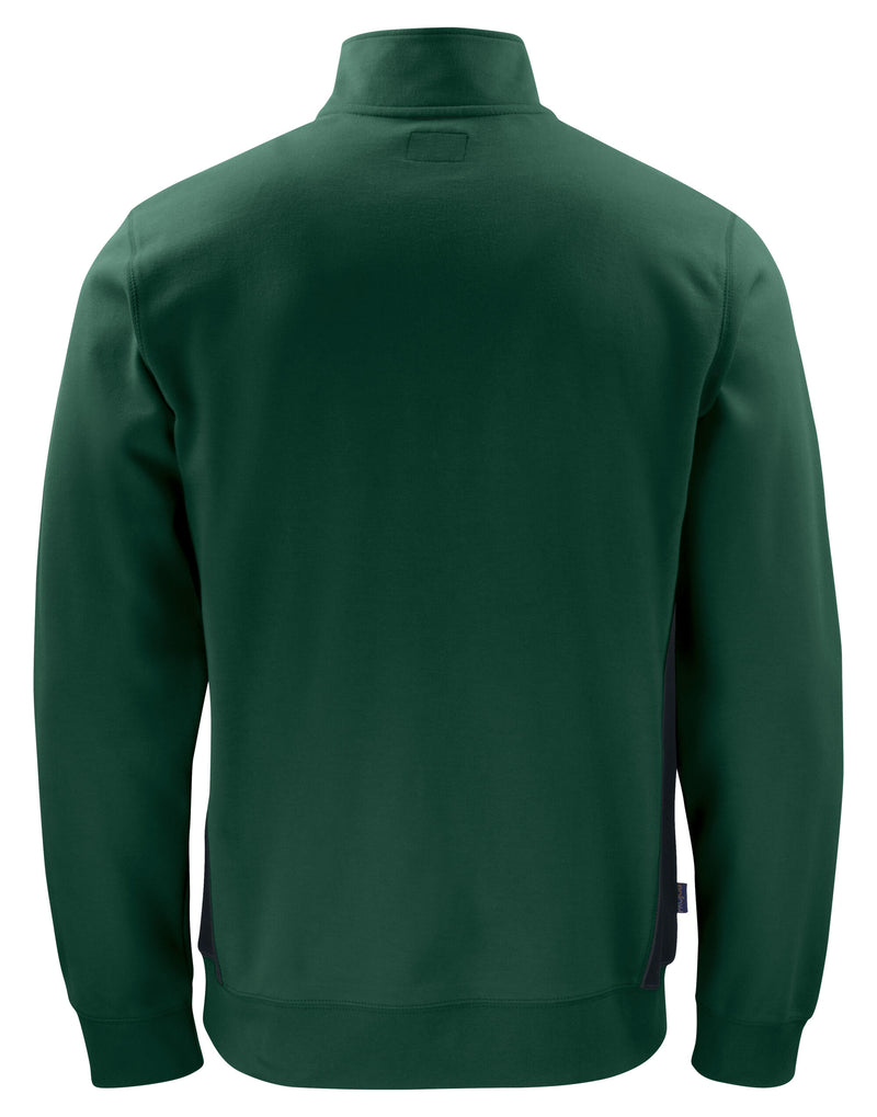 Pro-Job Prio 2128 1/2 Zip Sweatshirt - Forest Green