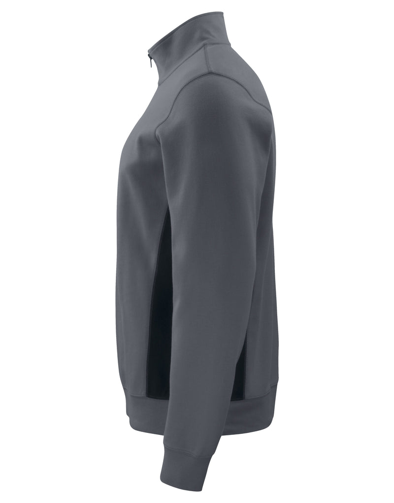 Pro-Job Prio 2128 1/2 Zip Sweatshirt - Grey