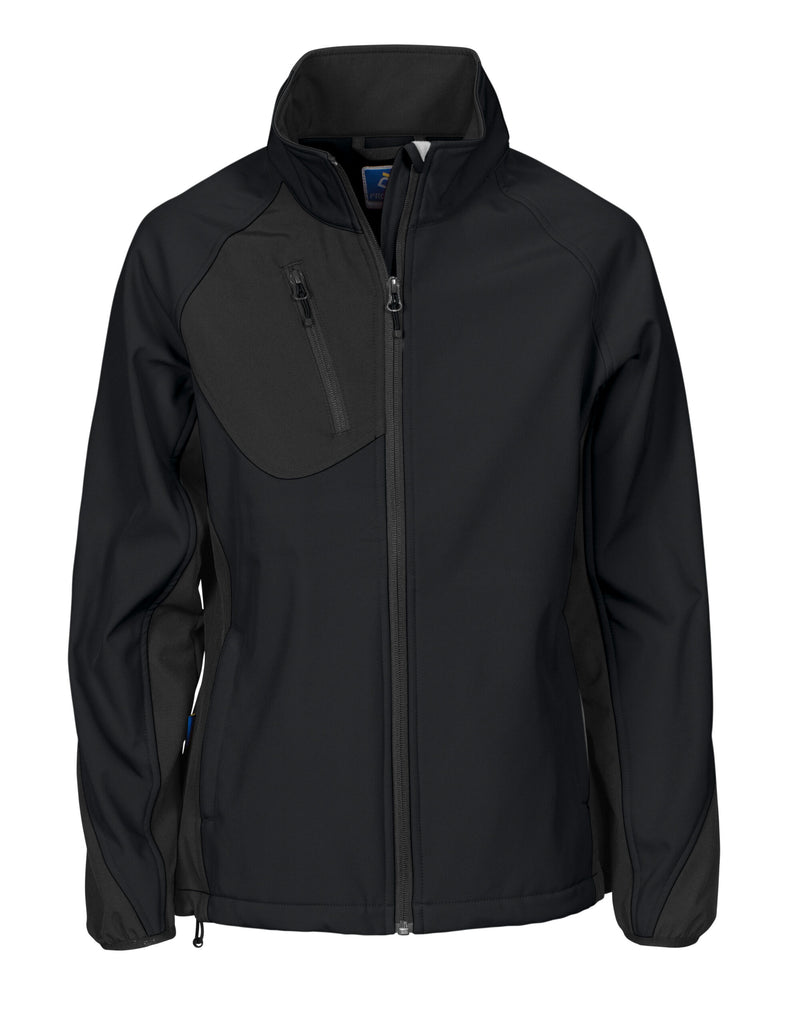 Pro-Job 2423 Ladies Softshell Jacket - Black