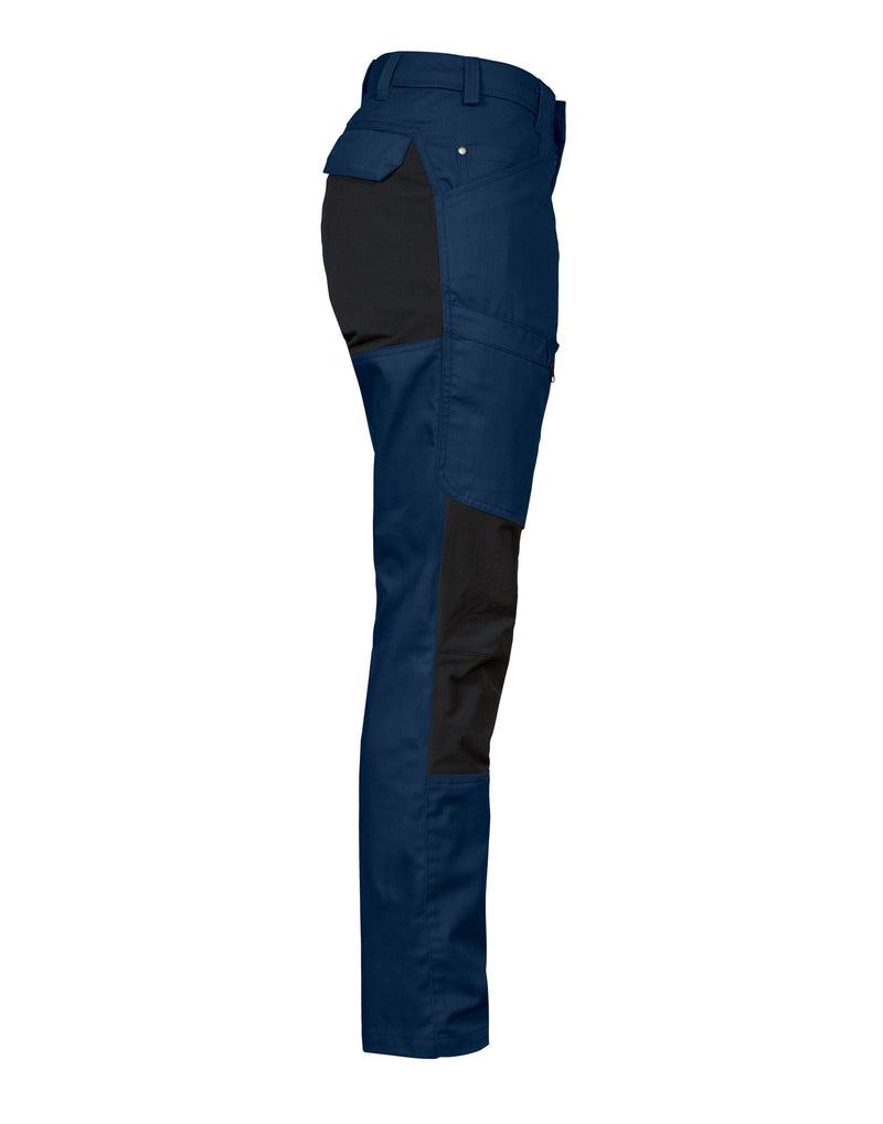 Pro-Job 2521 Ladies Stretch Waistpants - Navy