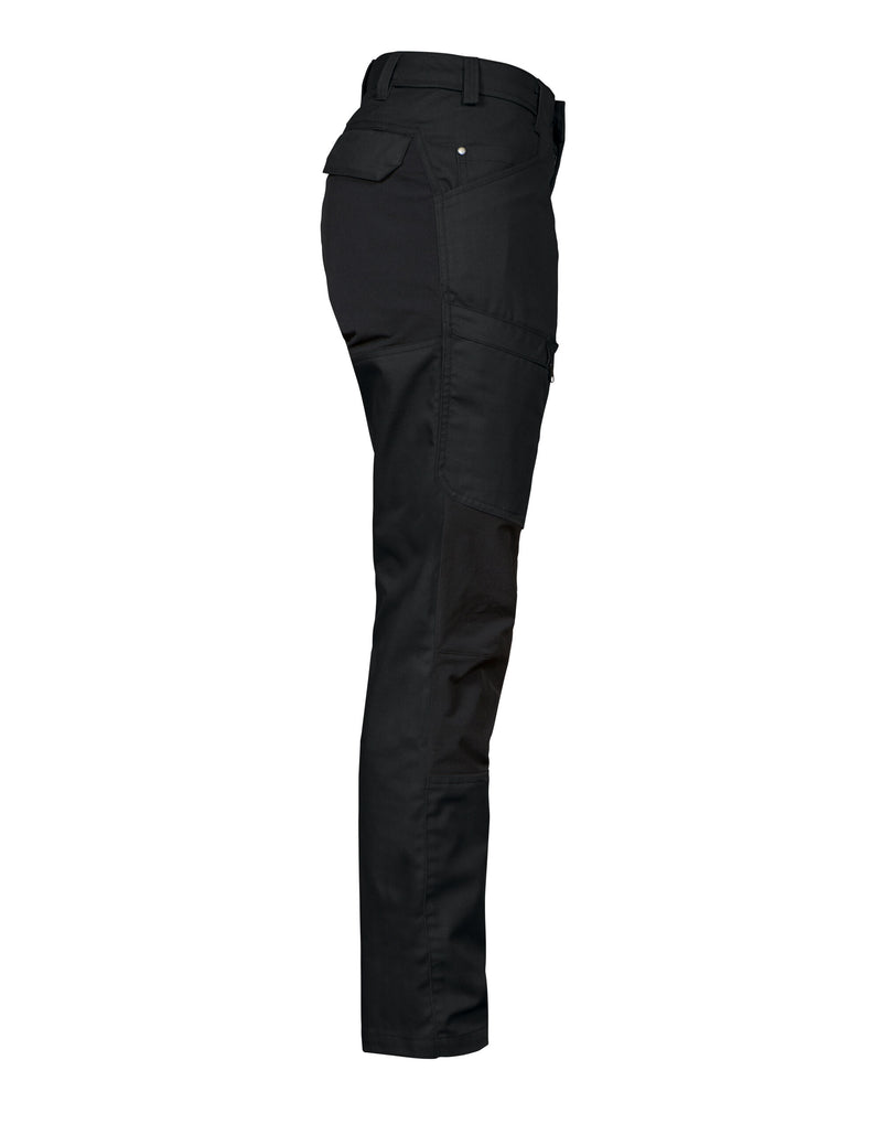 Pro-Job 2521 Ladies Stretch Waistpants - Black