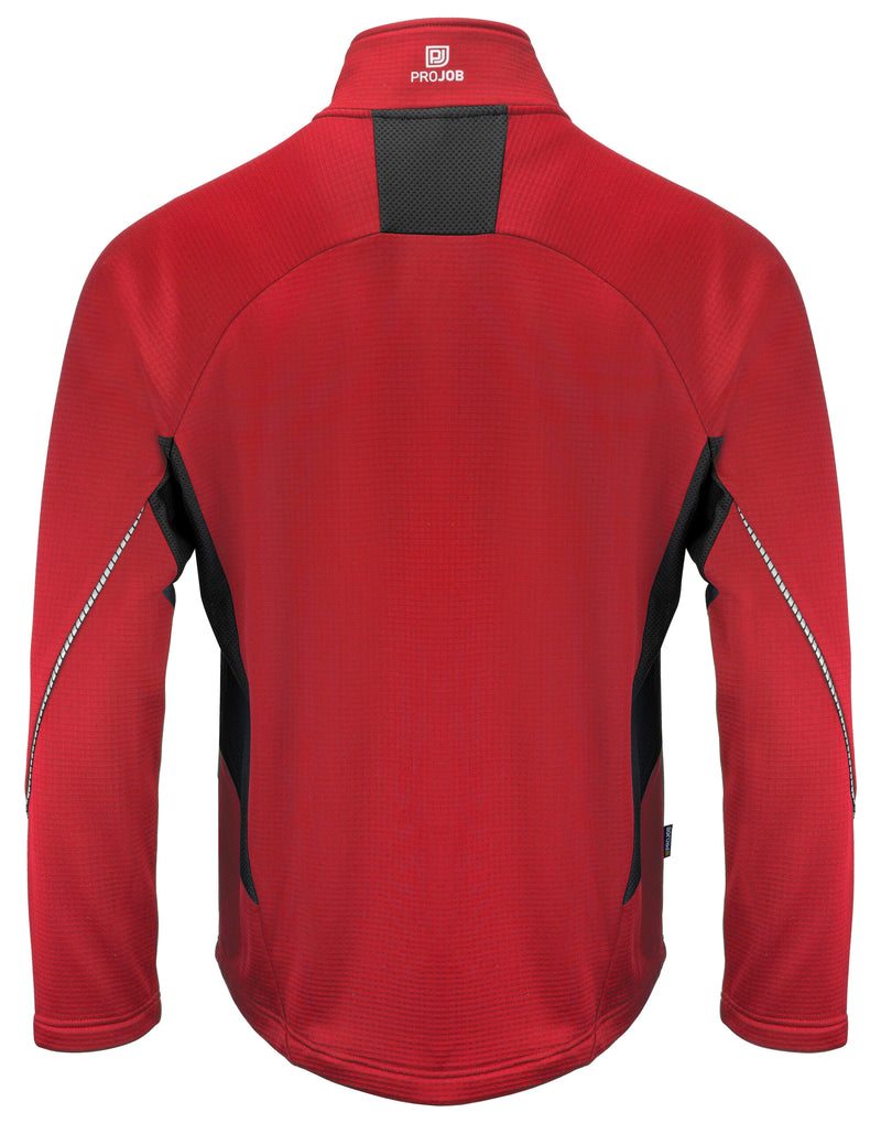 Pro-Job 3319 Microfleece Jacket - Red