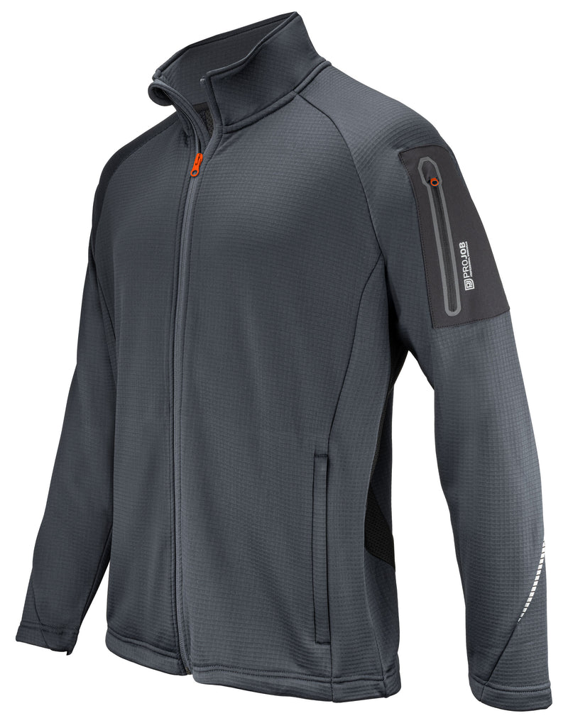Pro-Job 3319 Microfleece Jacket - Grey