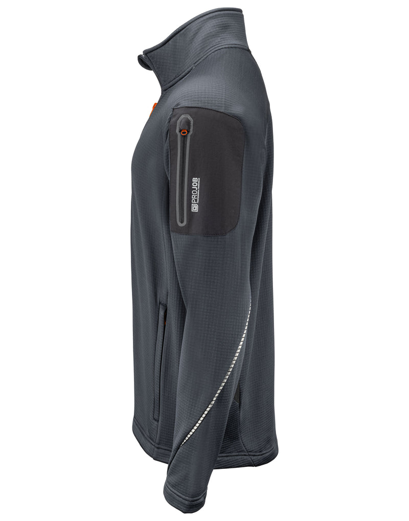 Pro-Job 3319 Microfleece Jacket - Grey