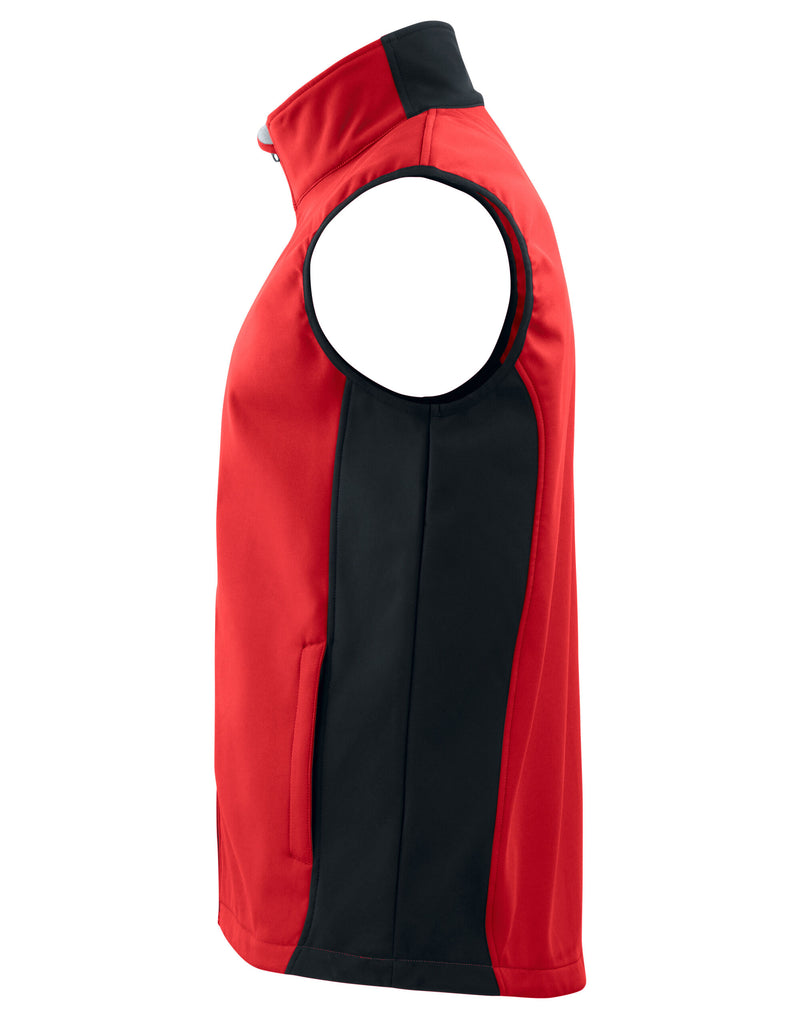 Pro-Job Prio 3702 Softshell Vest - Red