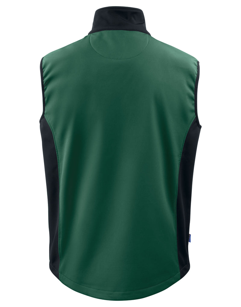 Pro-Job Prio 3702 Softshell Vest - Forest Green
