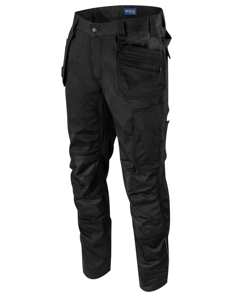 Pro-Job Prio 5570 Stretch Waistpant - Black