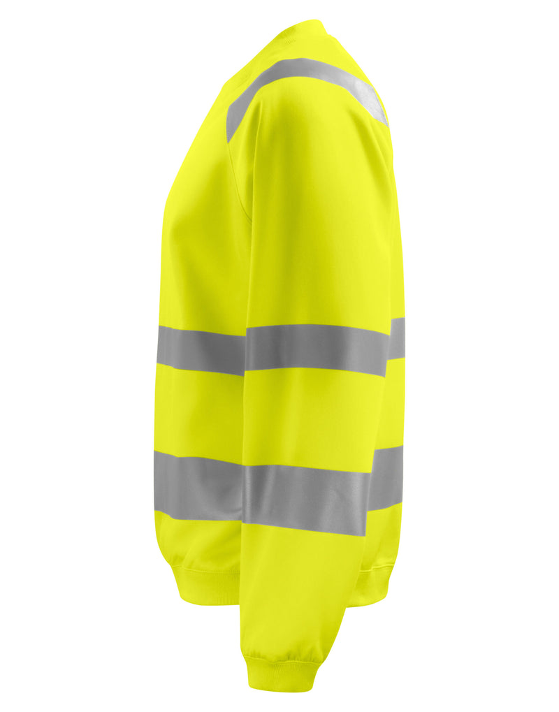 Pro-Job Prio 6106 Sweatshirt En Iso 20471 Class 3 - Yellow