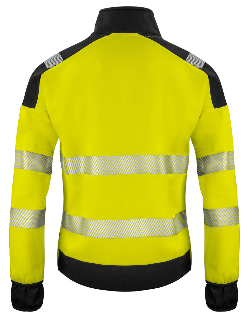 Pro-Job 6109 Sweatshirt En Iso 20471 Class 3/2 - Yellow/Black