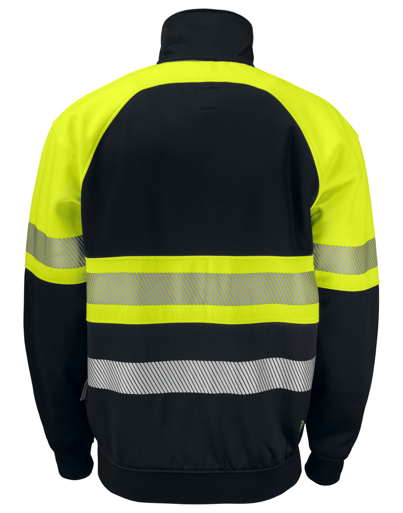 Pro-Job 6120 Sweatshirt Class 1 - Yellow/Black