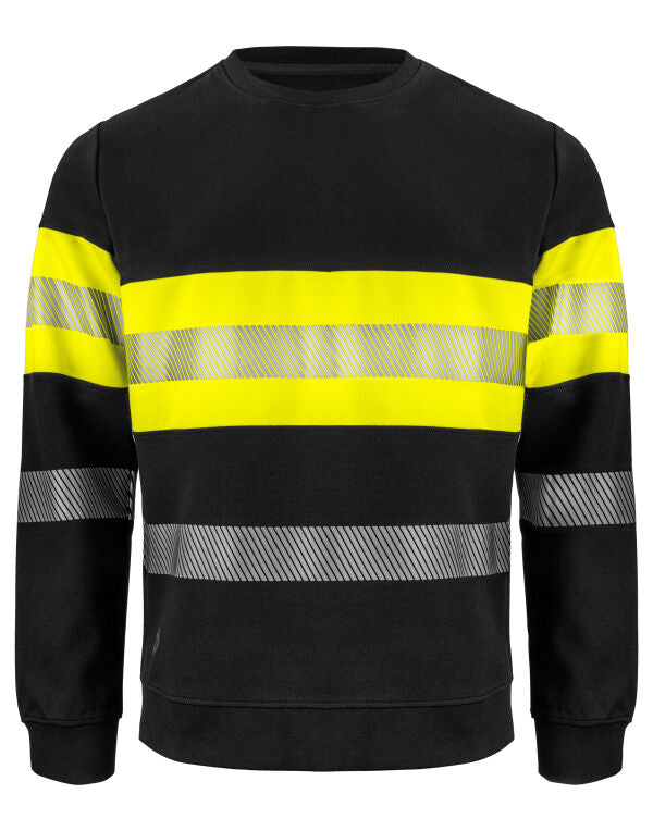 Pro-Job 6129 Sweatshirt En Iso 20471 Class 1