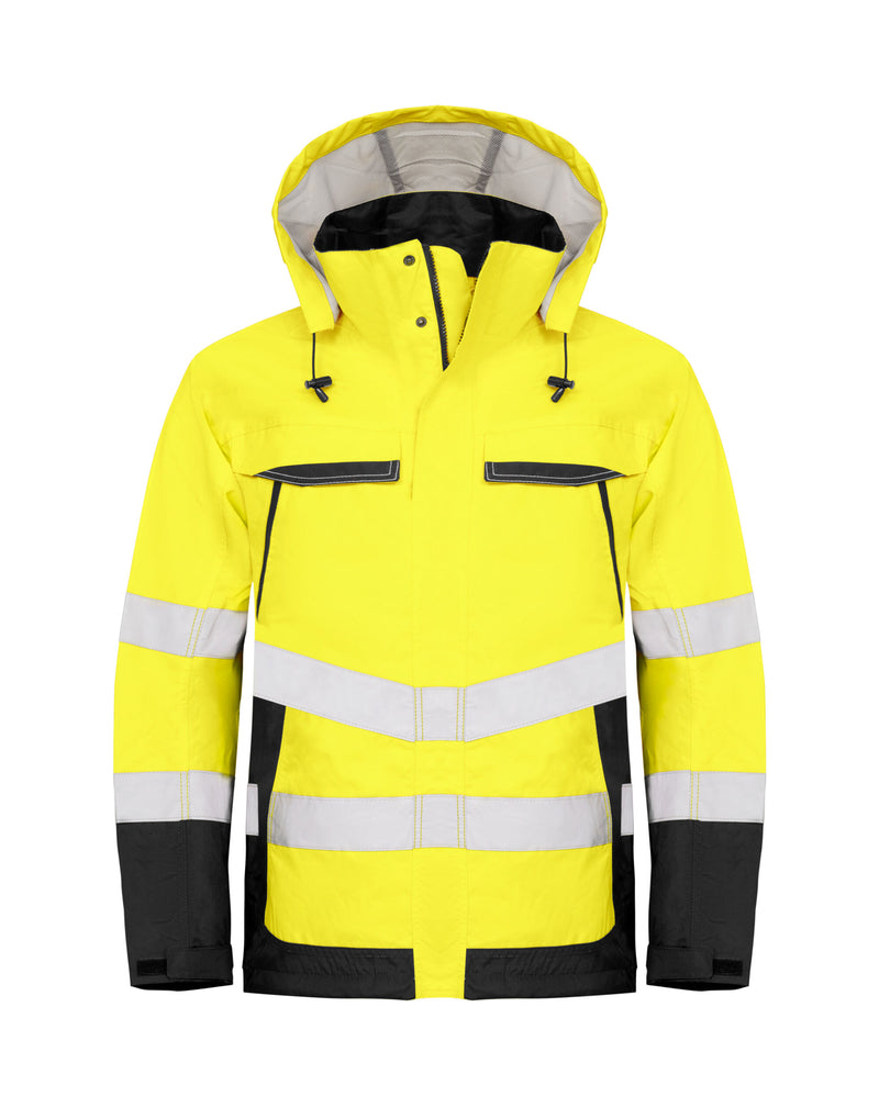 Pro-Job Prio 6440 Class 3 Functional Jacket - Yellow/Black
