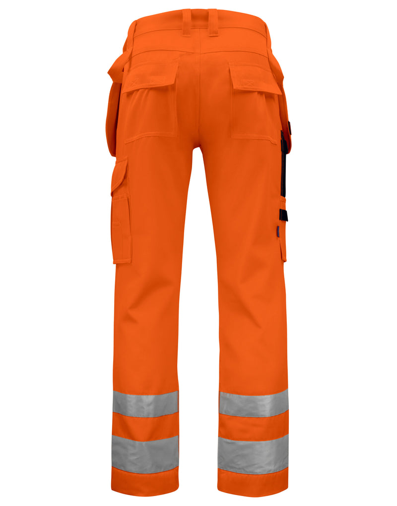 Pro-Job Prio 6531 En 1S0 20471 Waistpants Class 2 - Orange/Black