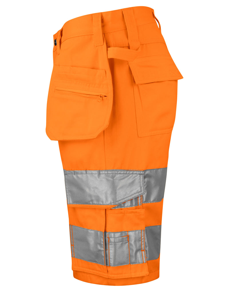 Pro-Job Prio 6535 Shorts En Iso 20471 Class 2/1 - Orange/Black