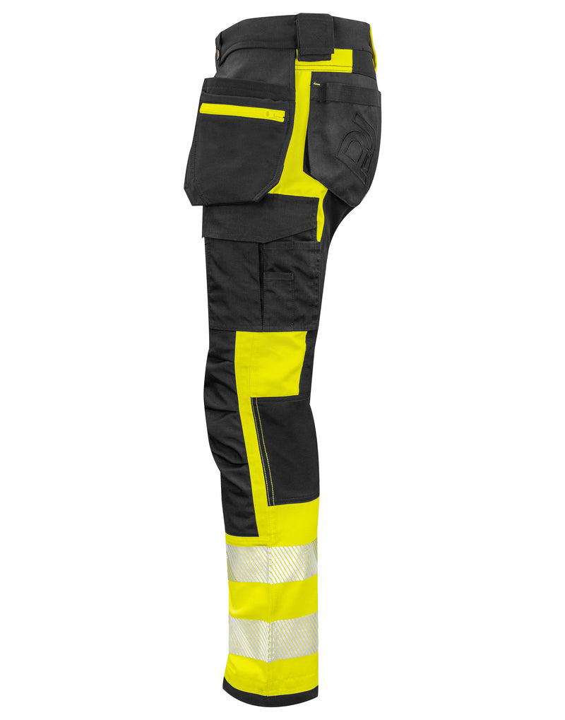 Pro-Job 6540 Waistpant Class 1 - Yellow/Black