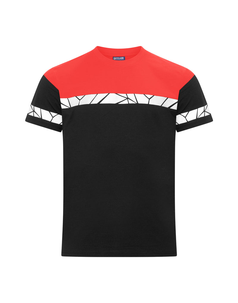 Pro-Job Progression 7001 T-Shirt - Black/Red