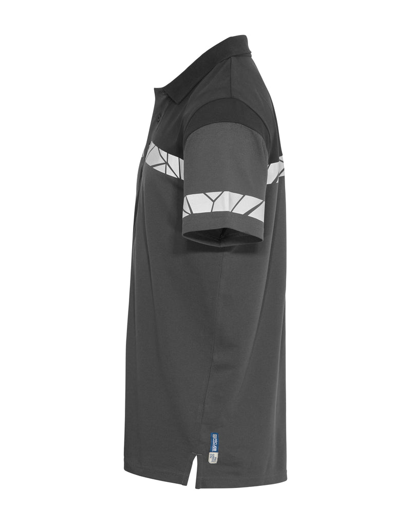 Pro-Job Progression 7003 Pique Polo - Grey/Black