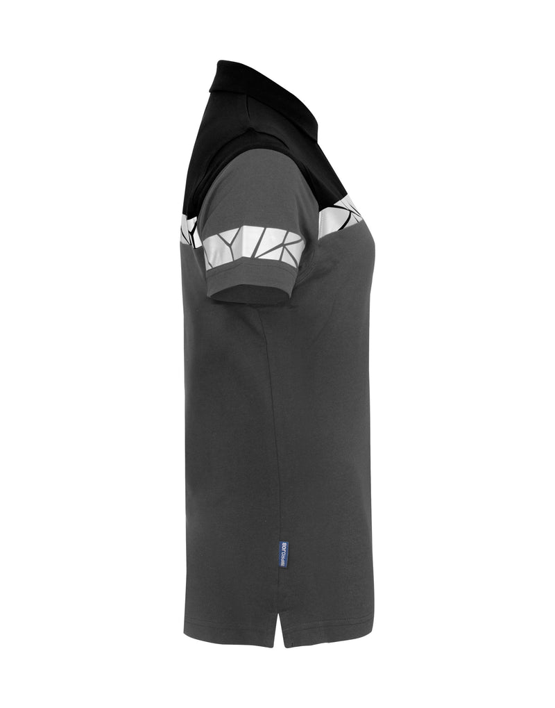 Pro-Job Progression 7006 Ladies Pique - Grey/Black