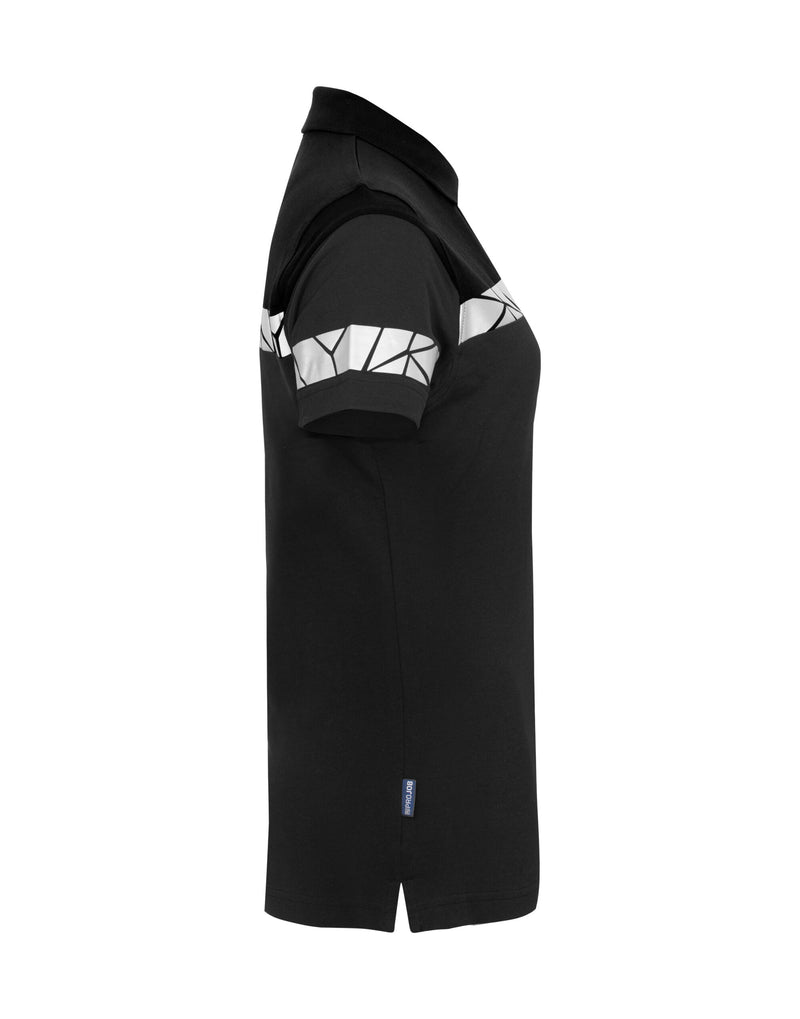Pro-Job Progression 7006 Ladies Pique - Black/Black