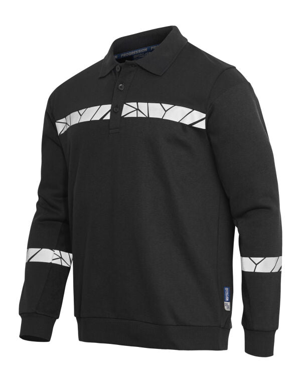 Pro-Job Progression 7100 Long Sleeve Polo Sweatshirt