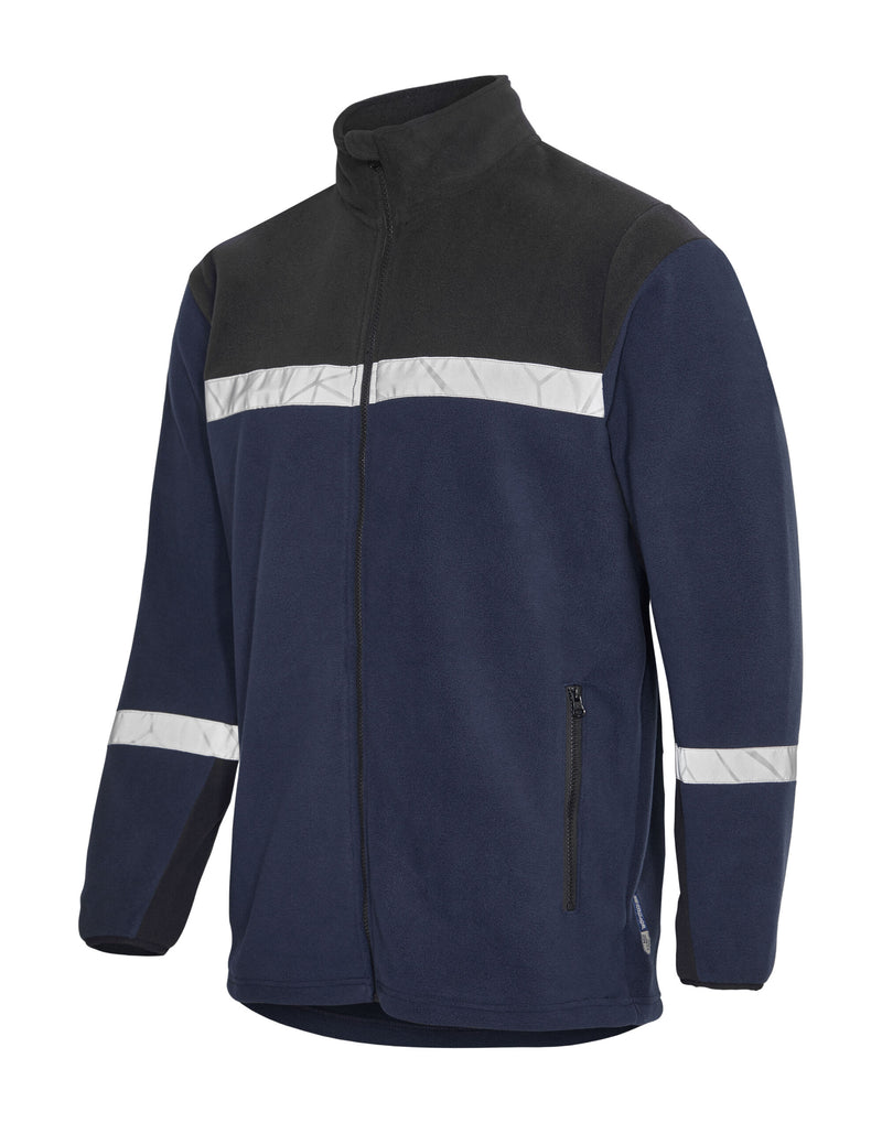 Pro-Job Progression 7300 Full Zip Fleece - Navy/Black