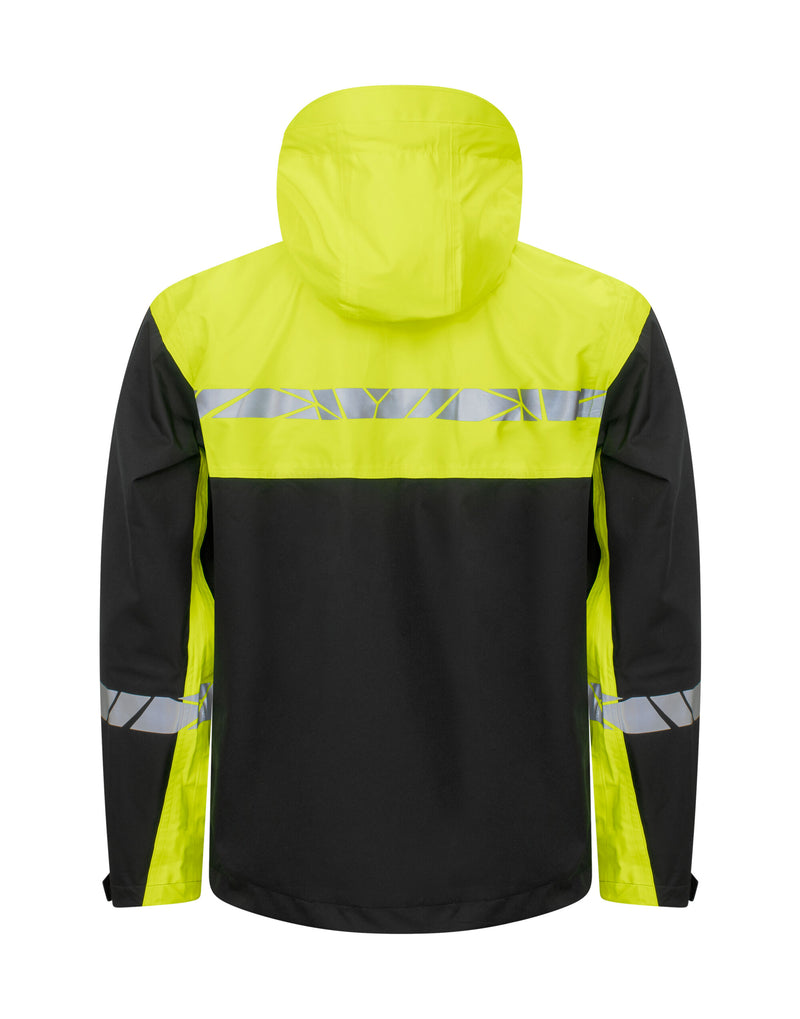 Pro-Job Progression 7414 Shell Jacket - Black/Yellow