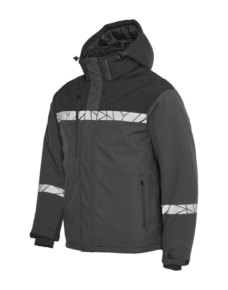 Pro-Job Progression 7415 Functional Padded Shell Jacket - Grey/Black
