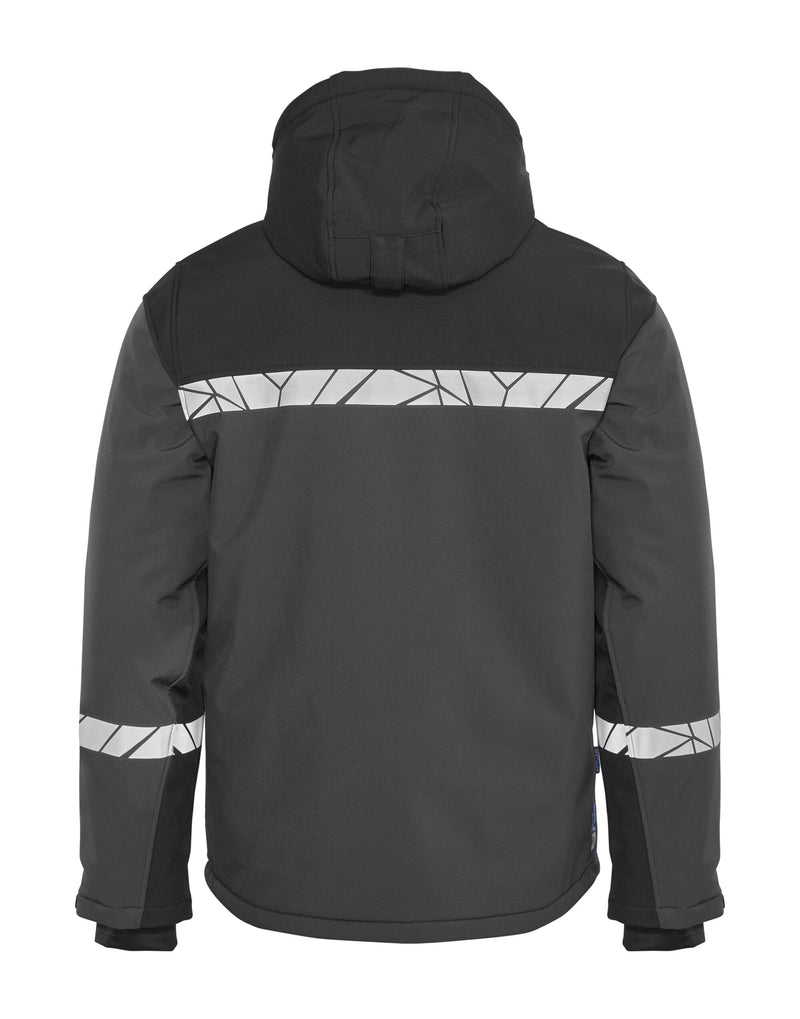 Pro-Job Progression 7415 Functional Padded Shell Jacket - Grey/Black