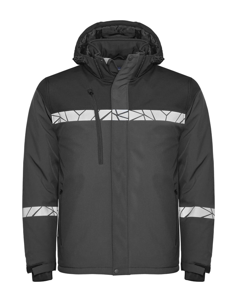 Pro-Job Progression 7415 Functional Padded Shell Jacket - Grey/Black