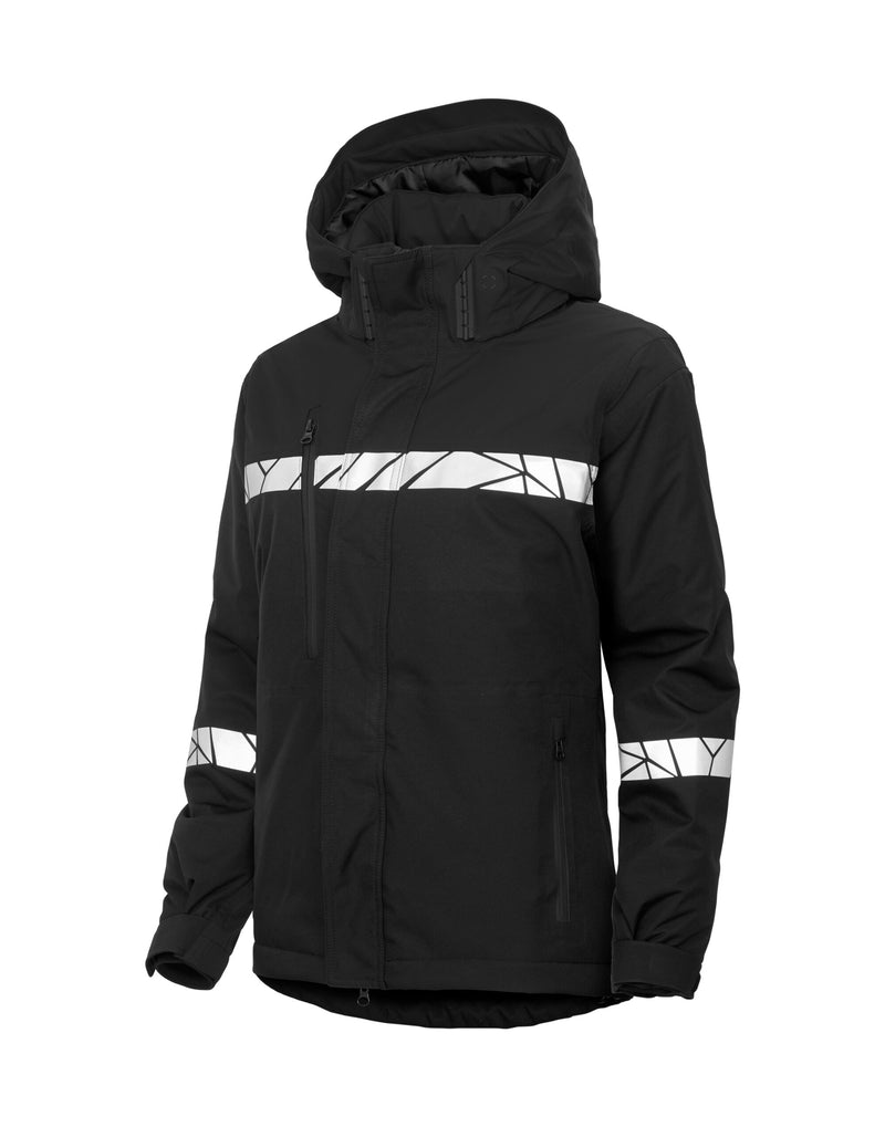 Pro-Job Progression 7420 Ladies Functional Padded Shell Jacket - Black/Black