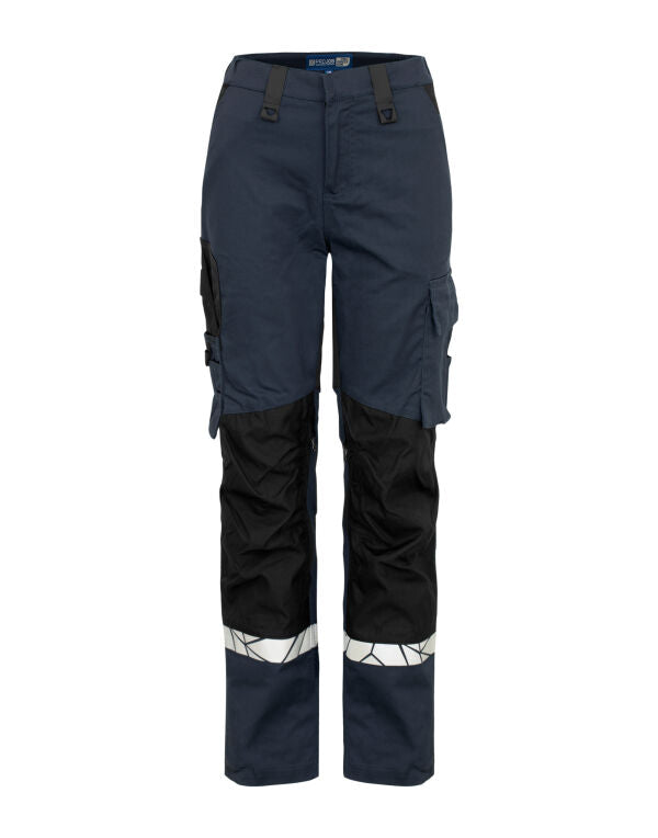 Pro-Job Progression 7512 Ladies Workpant Knee Protection - Navy/Black