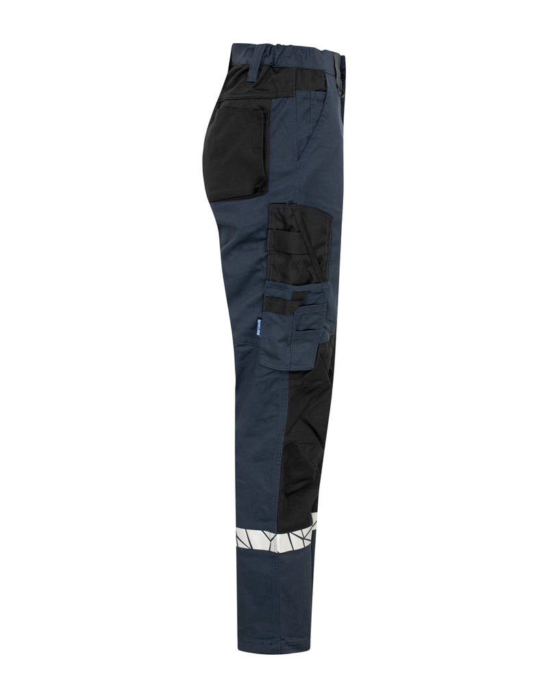 Pro-Job Progression 7512 Ladies Workpant Knee Protection - Navy/Black