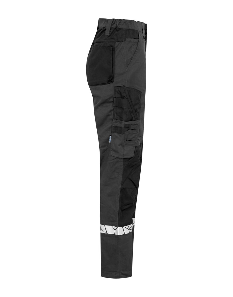 Pro-Job Progression 7512 Ladies Workpant Knee Protection - Grey/Black