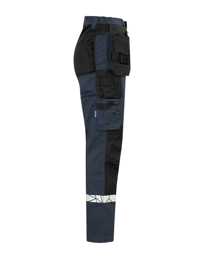 Pro-Job Progression 7513 Ladies Workpant Holster Pocket - Navy/Black