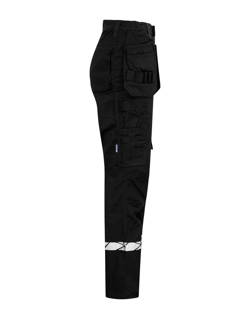 Pro-Job Progression 7513 Ladies Workpant Holster Pocket - Black/Black