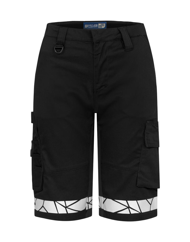 Pro-Job Progression 7514 Ladies Work Shorts - Black/Black