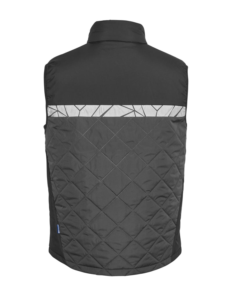 Pro-Job Progression 7700 Quilted Vest - Grey/Black