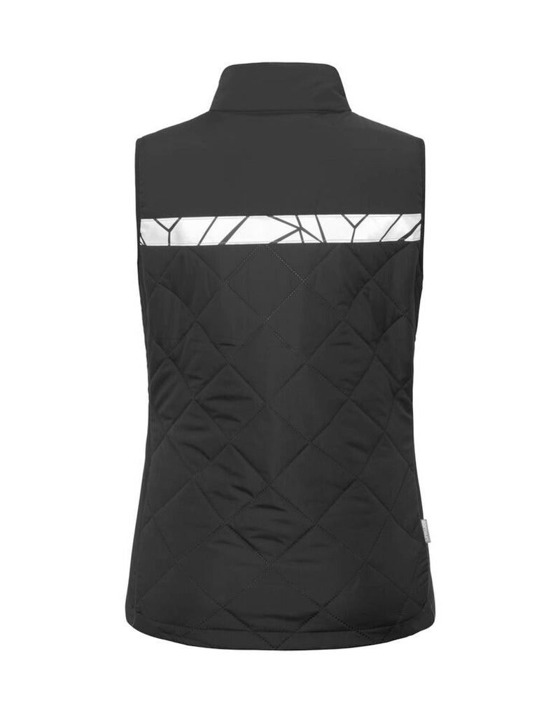 Pro-Job Progression 7701 Ladies Quilted Vest - Black/Black