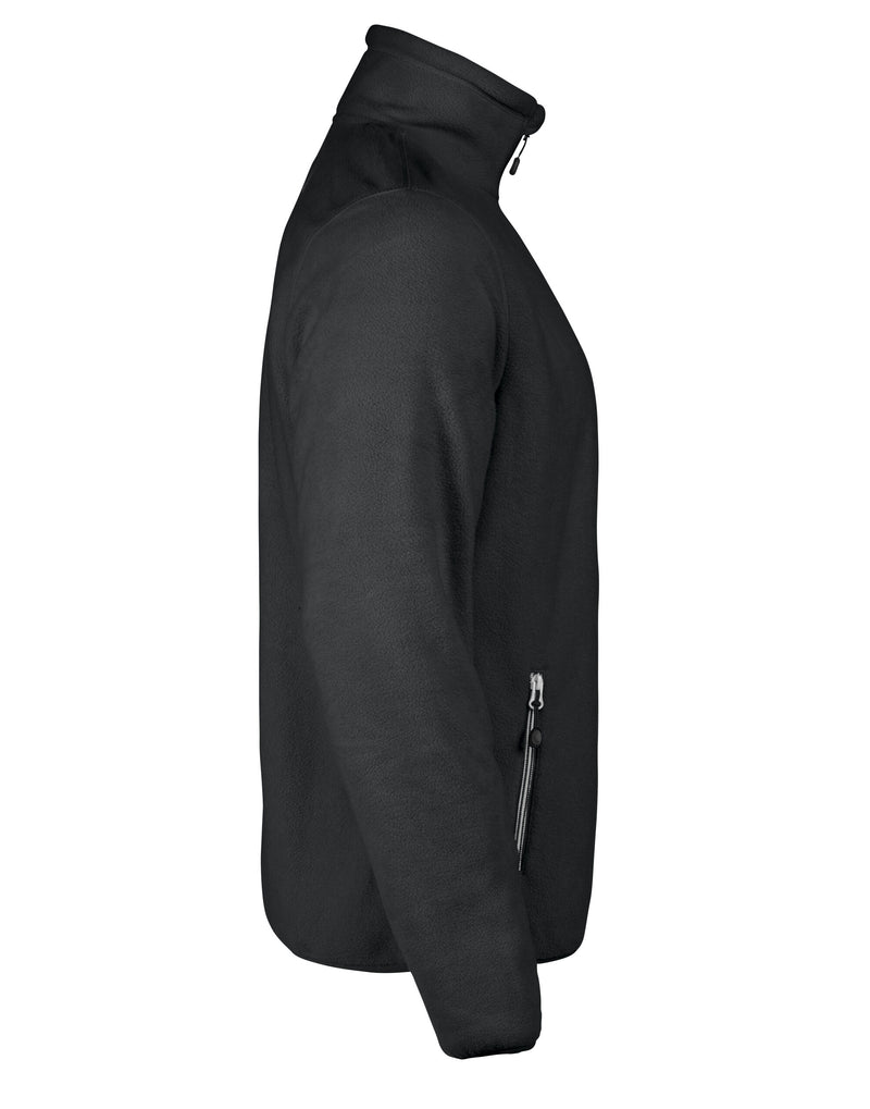 Printer Red Rocket Full Zip Fleece - Black