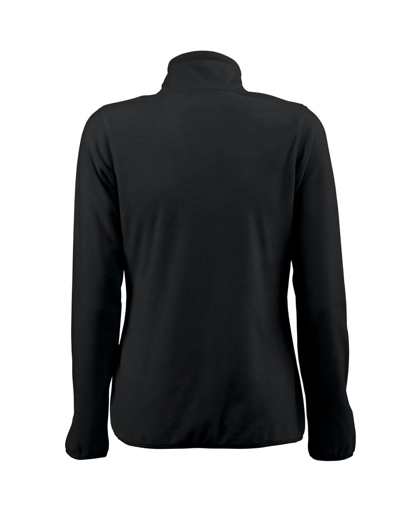 Printer Red Ladies Twohand Microfleece - Black