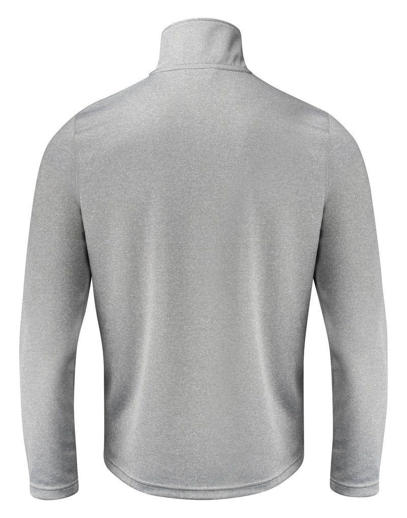 Printer Red Powerslide Jacket - Grey Melange