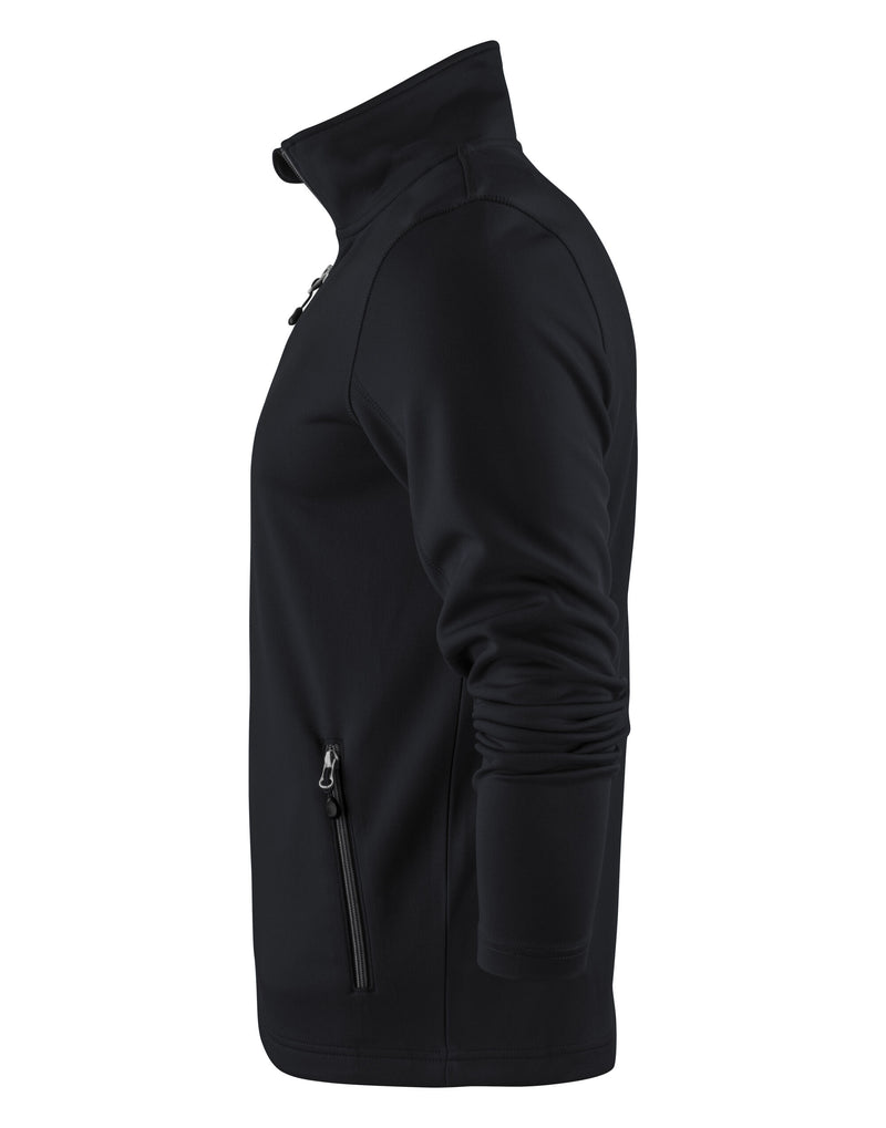 Printer Red Powerslide Jacket - Black