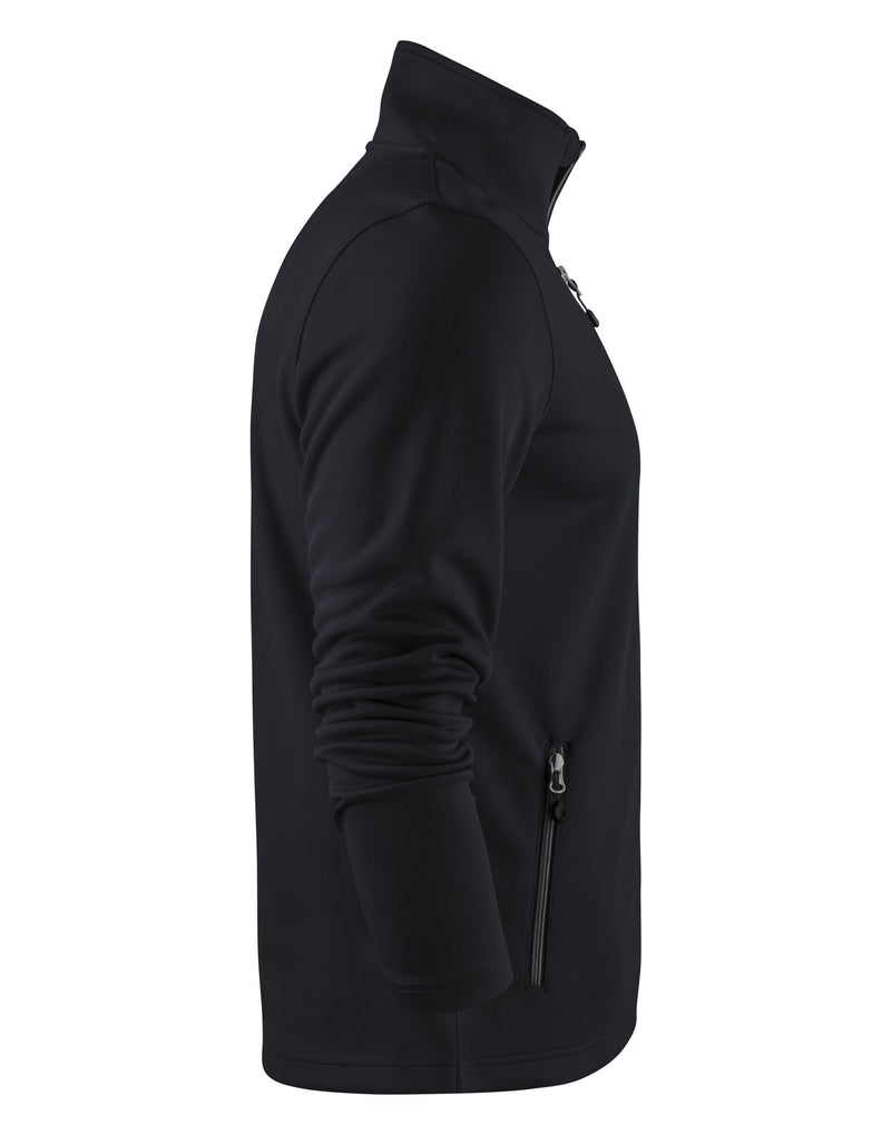 Printer Red Powerslide Jacket - Black