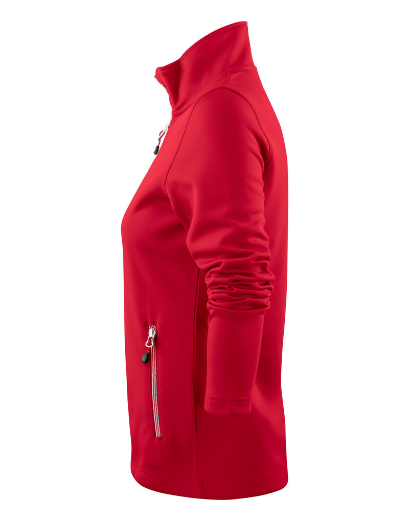 Printer Red Ladies Powerslide Jacket - Red