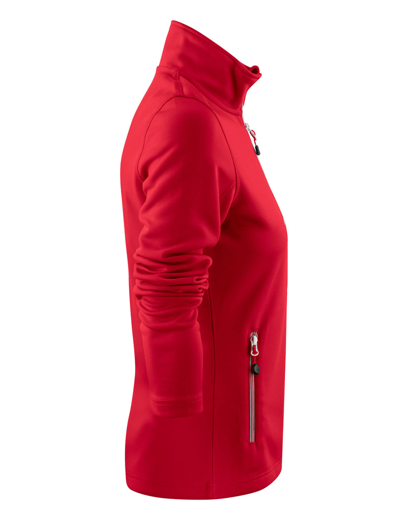 Printer Red Ladies Powerslide Jacket - Red