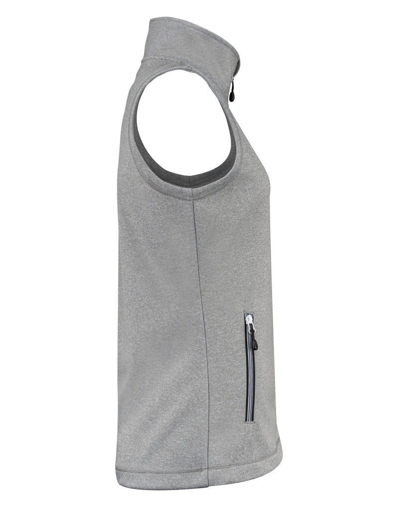 Printer Red Ladies Powerslide Vest - Grey Melange