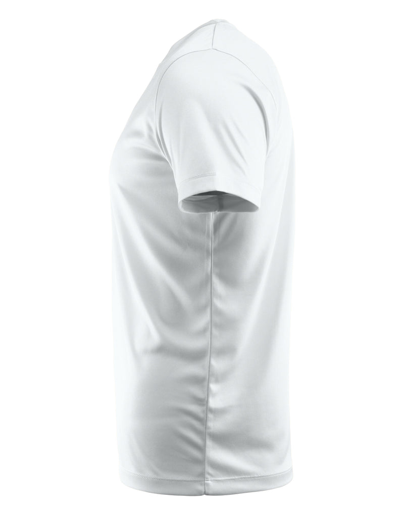 Printer Red Run Active T-Shirt - White