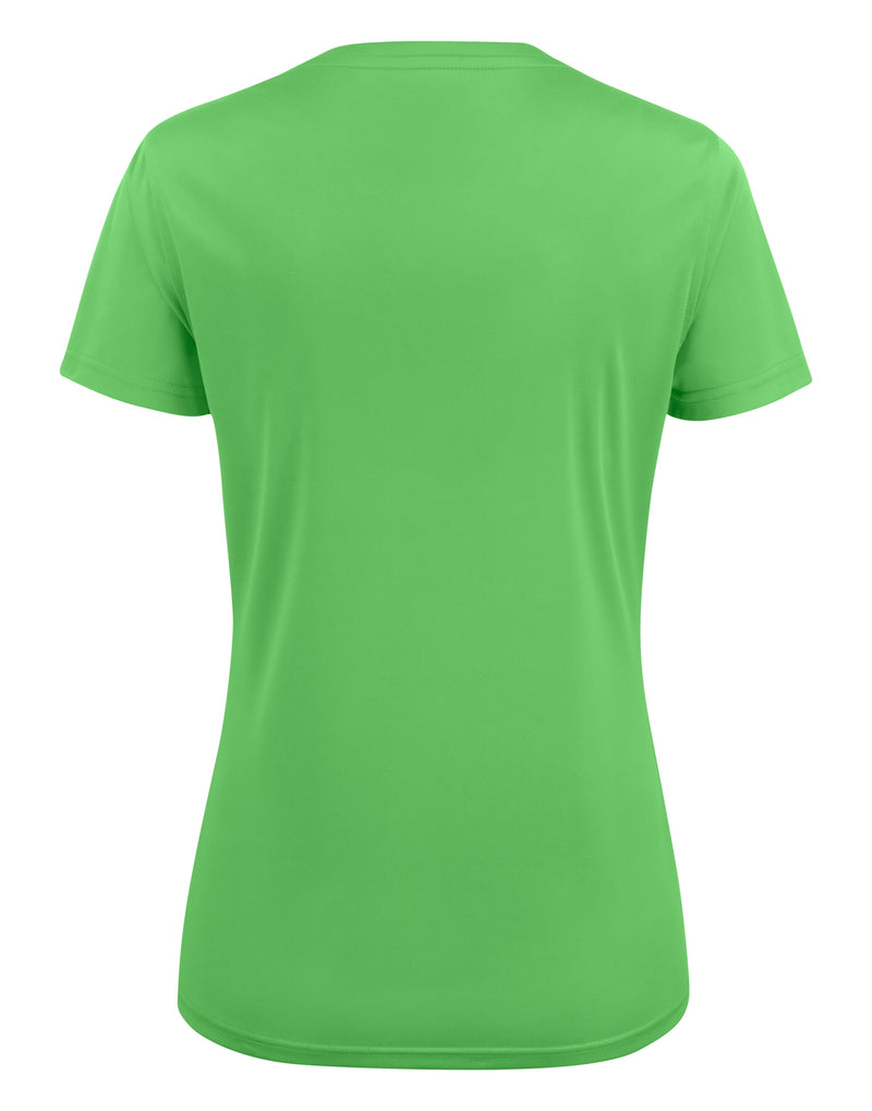 Printer Red Ladies Run Active T-Shirt - Lime